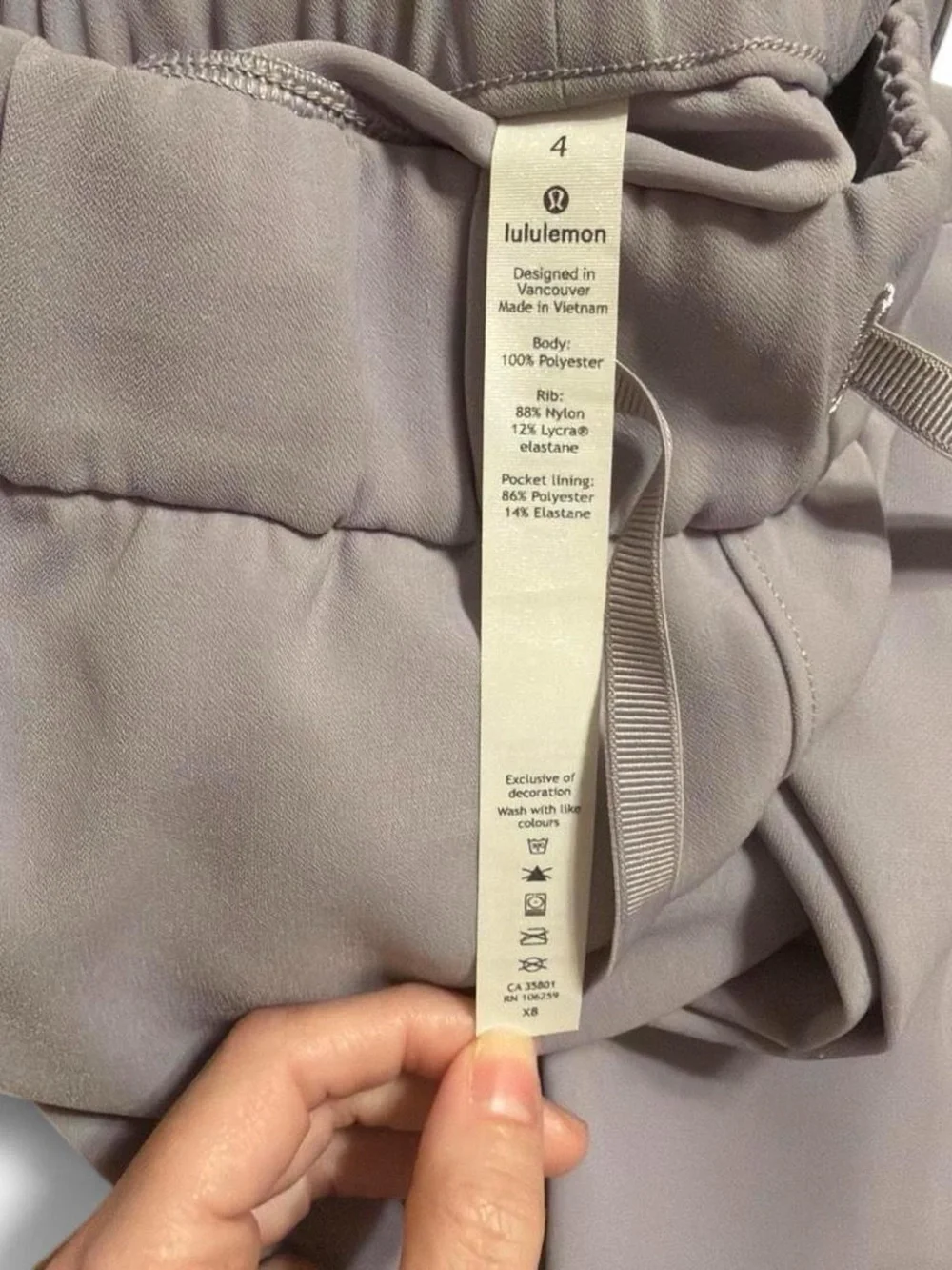 lululemon athletica Gray Track Joggers